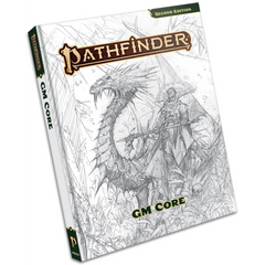 Pathfinder 2E Remaster - GM Core Book Sketch Edition